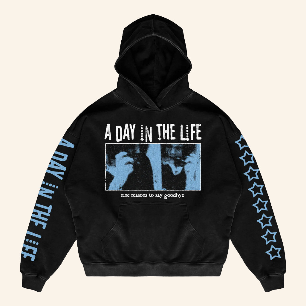 Hawthorne Heights Merch A Day In The Life Hoodie Nine Reasons To Say Goodbye Hoodie Fans Gifts Hawthorne Heights Merch A Day In The Life Hoodie Nine Reasons To Say Goodbye Hoodie Fans Gifts