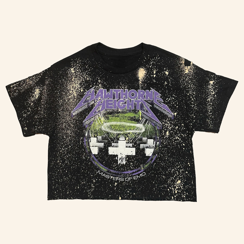 Hawthorne Heights Merch Masters of Emo Dissolve And Decay Cropped T-Shirt Gifts For Daughter Hawthorne Heights Merch Masters of Emo Dissolve And Decay Cropped T-Shirt Gifts For Daughter