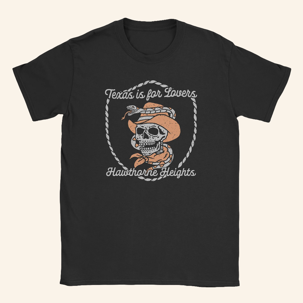 Hawthorne Heights Merch Texas is For Lovers Snake T-Shirt Hawthorne Heights Shirt Fans Gifts Hawthorne Heights Merch Texas is For Lovers Snake T-Shirt Hawthorne Heights Shirt Fans Gifts