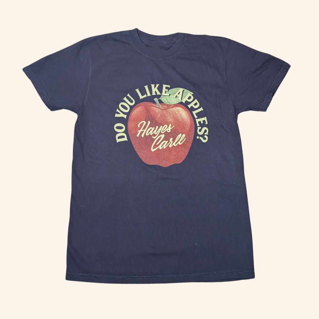 Hayes Carll Merch Do You Like Apples T-Shirt Music Related Gifts For Guys