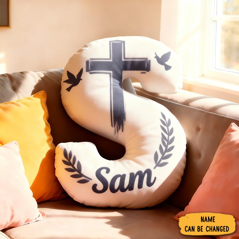 Hayley Personalized Saint Pillow With Custom Name Home Decor Graphic 3d Print Pillow Religious Faith Gift For Christians Christmas Gift