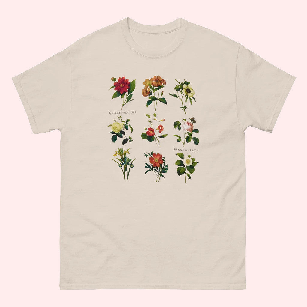 Hayley Williams Merch Hayley Williams Petals For Armor Floral Girls T-Shirt Gifts For Wife Hayley Williams Merch Hayley Williams Petals For Armor Floral Girls T-Shirt Gifts For Wife