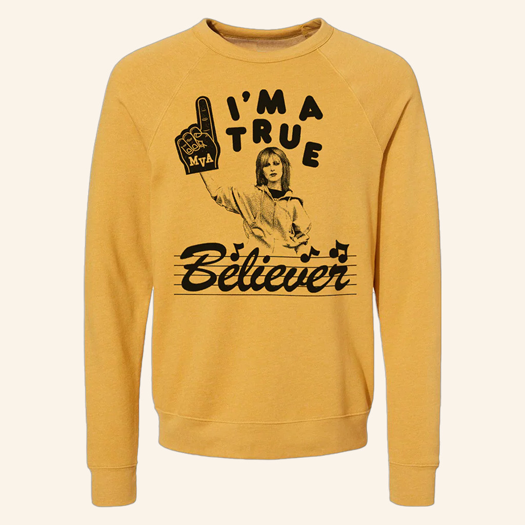 Hayley Williams Merch I'm A True Believer Sweatshirt Christmas Gifts For Her Hayley Williams Merch I'm A True Believer Sweatshirt Christmas Gifts For Her