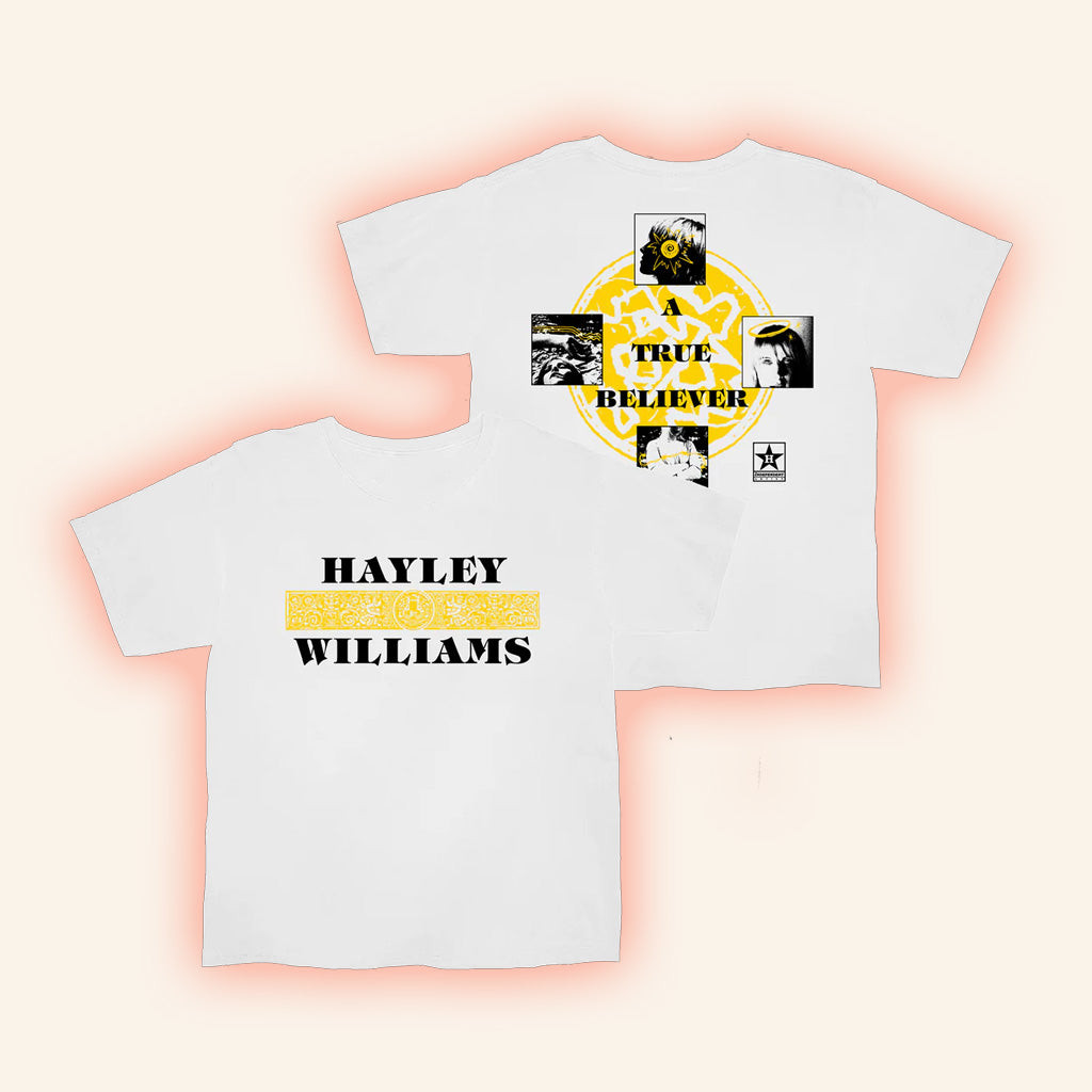 Hayley Williams Merch True Believer Ivory T-Shirt Presents For Music Lovers Hayley Williams Merch True Believer Ivory T-Shirt Presents For Music Lovers