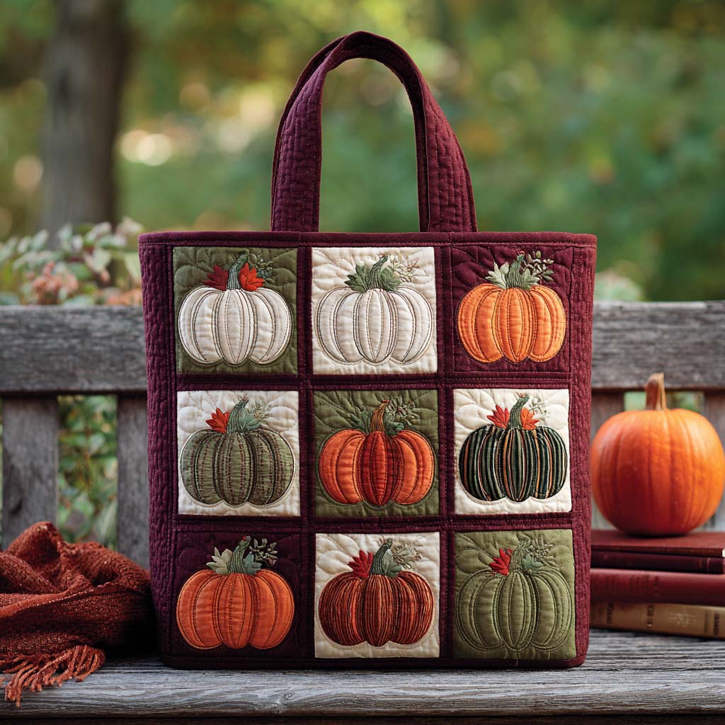 Hayride Days Quilted Tote Bag Gift Ideas For Fall