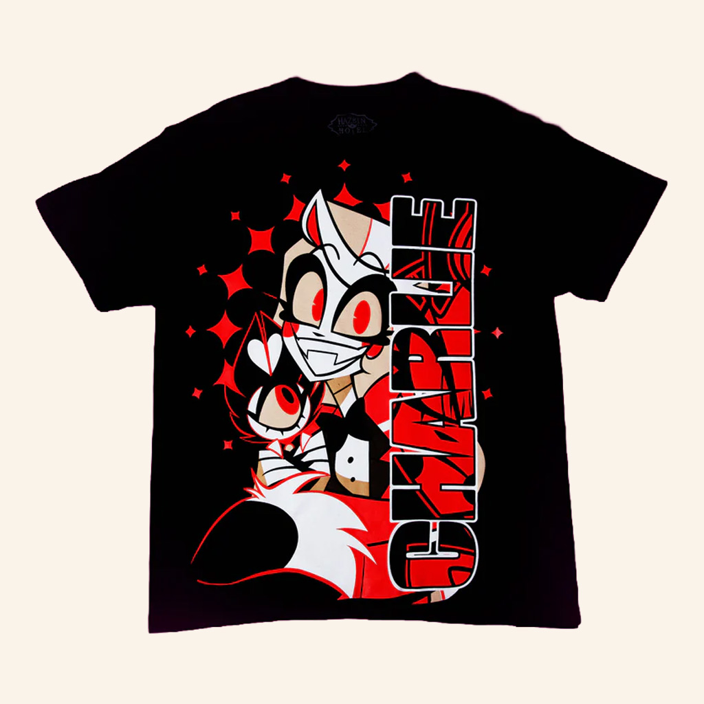 Hazbin Hotel Merch Charlie T-Shirt Christmas Presents For Son Hazbin Hotel Merch Charlie T-Shirt Christmas Presents For Son