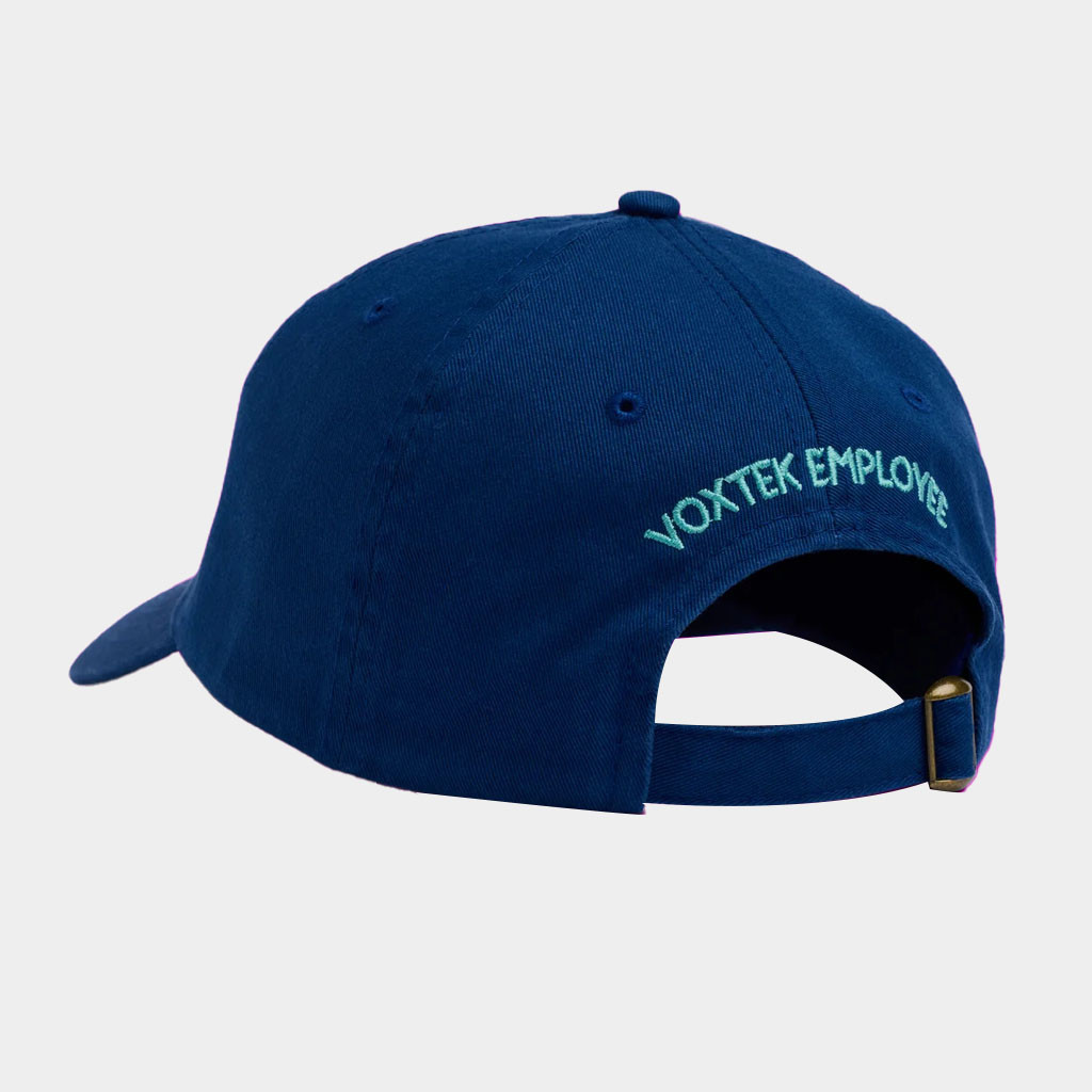 Hazbin Hotel Merch Embroidered Voxtek Employee Hat Birthday Ideas For Him Hazbin Hotel Merch Embroidered Voxtek Employee Hat Birthday Ideas For Him