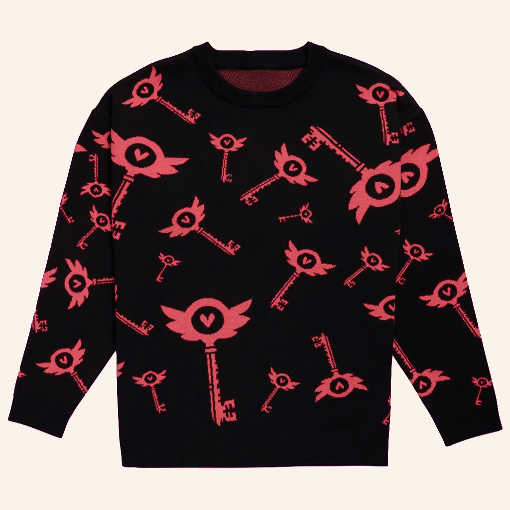 Hazbin Hotel Merch Key Sweatshirt Christmas Presents For Girlfriend