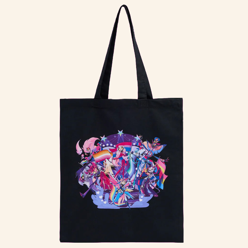 Hazbin Hotel Merch Pride 2025 Tote Bag Christmas Gifts For Besties Hazbin Hotel Merch Pride 2025 Tote Bag Christmas Gifts For Besties