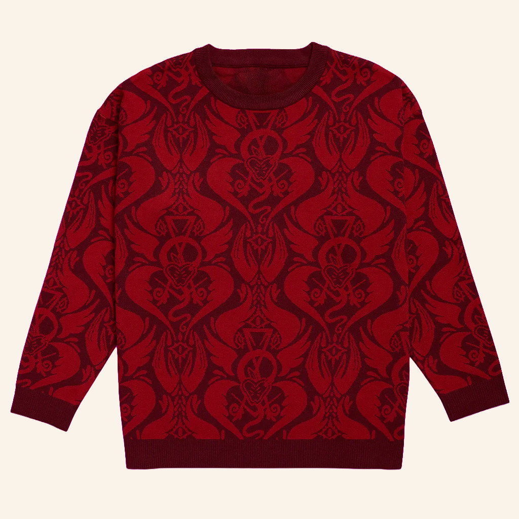 Hazbin Hotel Merch Wallpaper Sweatshirt Birthday Gift For Her Hazbin Hotel Merch Wallpaper Sweatshirt Birthday Gift For Her