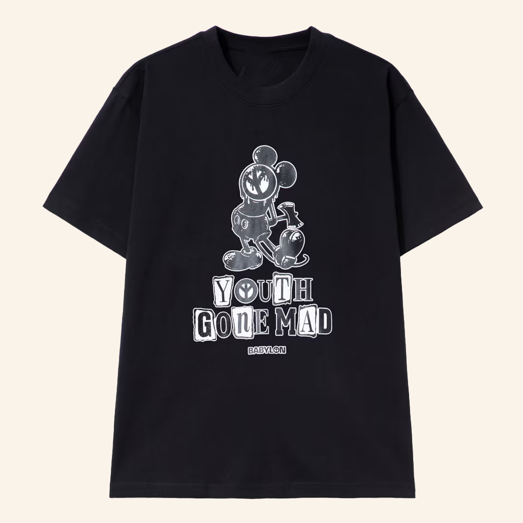HBX Merch Babylon Youth Gone Mad T-Shirt Present For Boyfriend