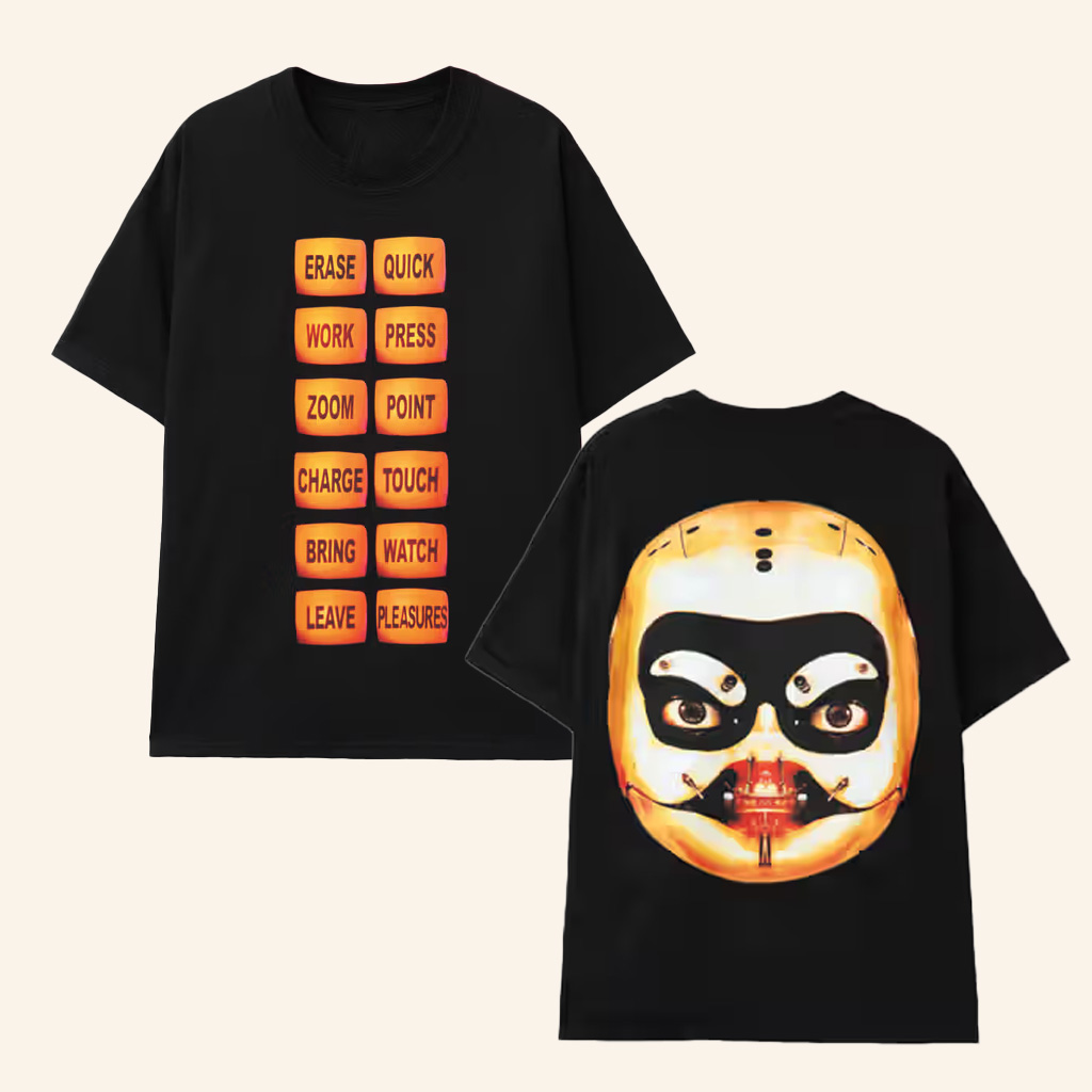 HBX Merch Pleasures X Daft Punk Technologic T-Shirt Gift Ideas For Husband HBX Merch Pleasures X Daft Punk Technologic T-Shirt Gift Ideas For Husband