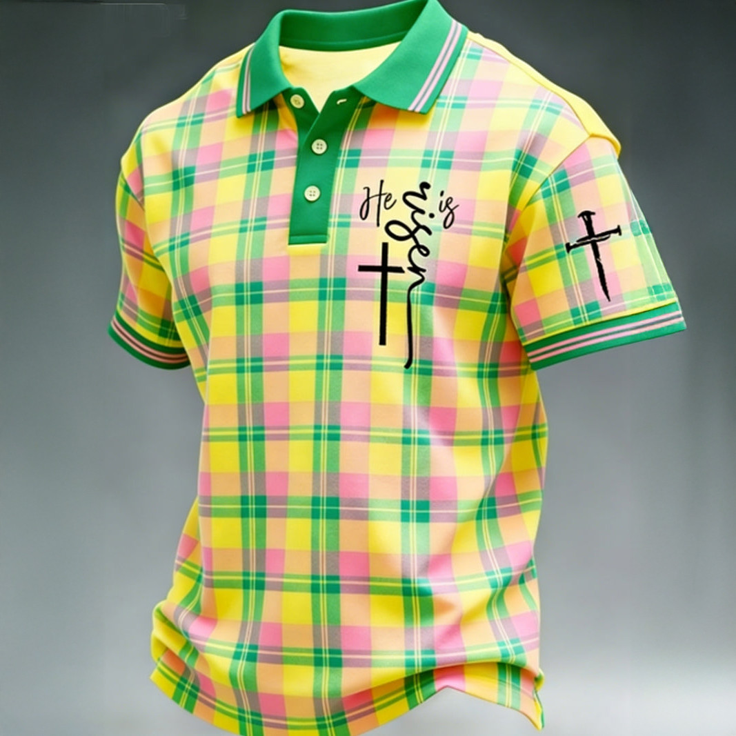He Is Risen Faith Polo Shirt Faith Based Shirt Best Present For Christians