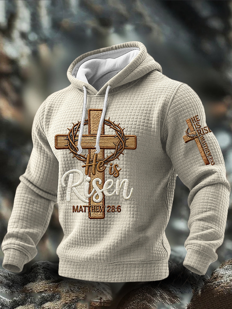 He Is Risen Hoodie Just As He Said Matthew 28 6 Pullover Best Gift Ideas For Dad
