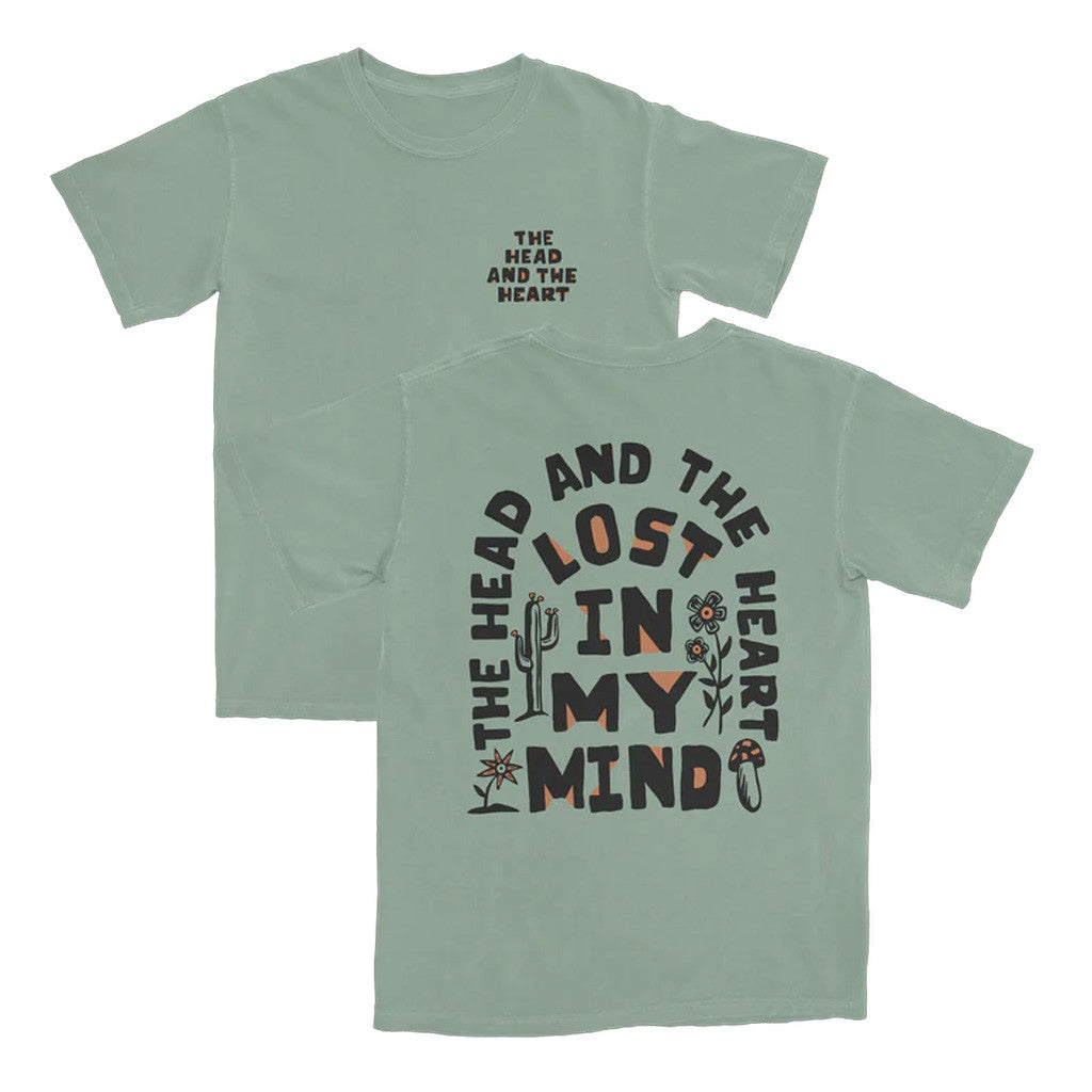Head And The Heart Merch Lost In My Mind T-Shirt Cool Gifts For Music Lovers Head And The Heart Merch Lost In My Mind T-Shirt Cool Gifts For Music Lovers