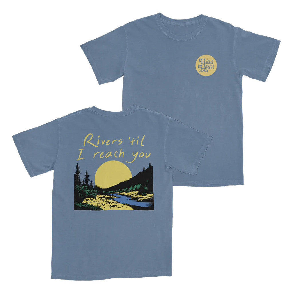 Head And The Heart Merch Rivers Til I Reach You T-Shirt Cool Gifts For Music Lovers Head And The Heart Merch Rivers Til I Reach You T-Shirt Cool Gifts For Music Lovers