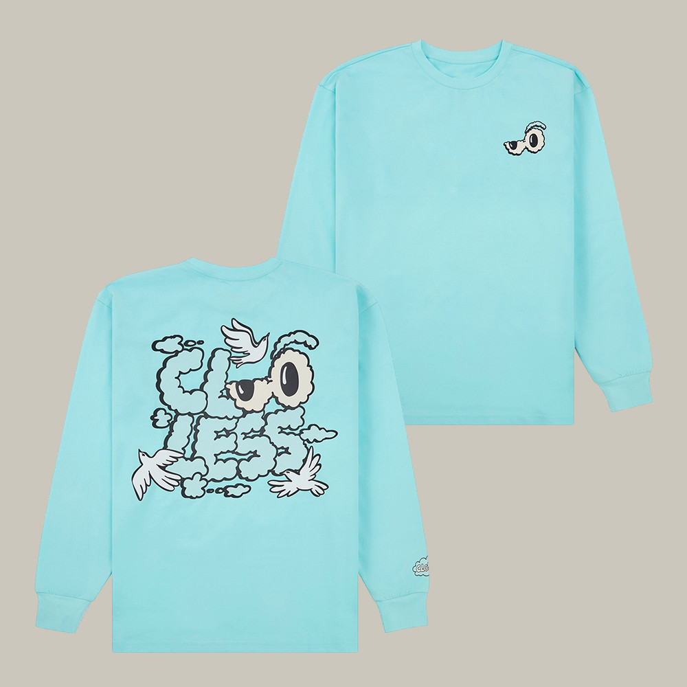 Head In The Clouds The Clooless Podcast Long Sleeve Shirt The Clooless Podcast Merch