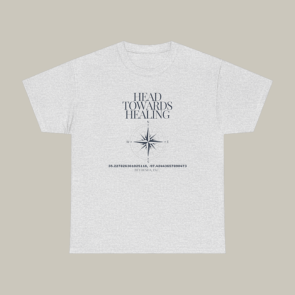 Head Towards Healing Bethesda T-Shirt Metal Heal Awareness Bethesda Merch Gift For Activists