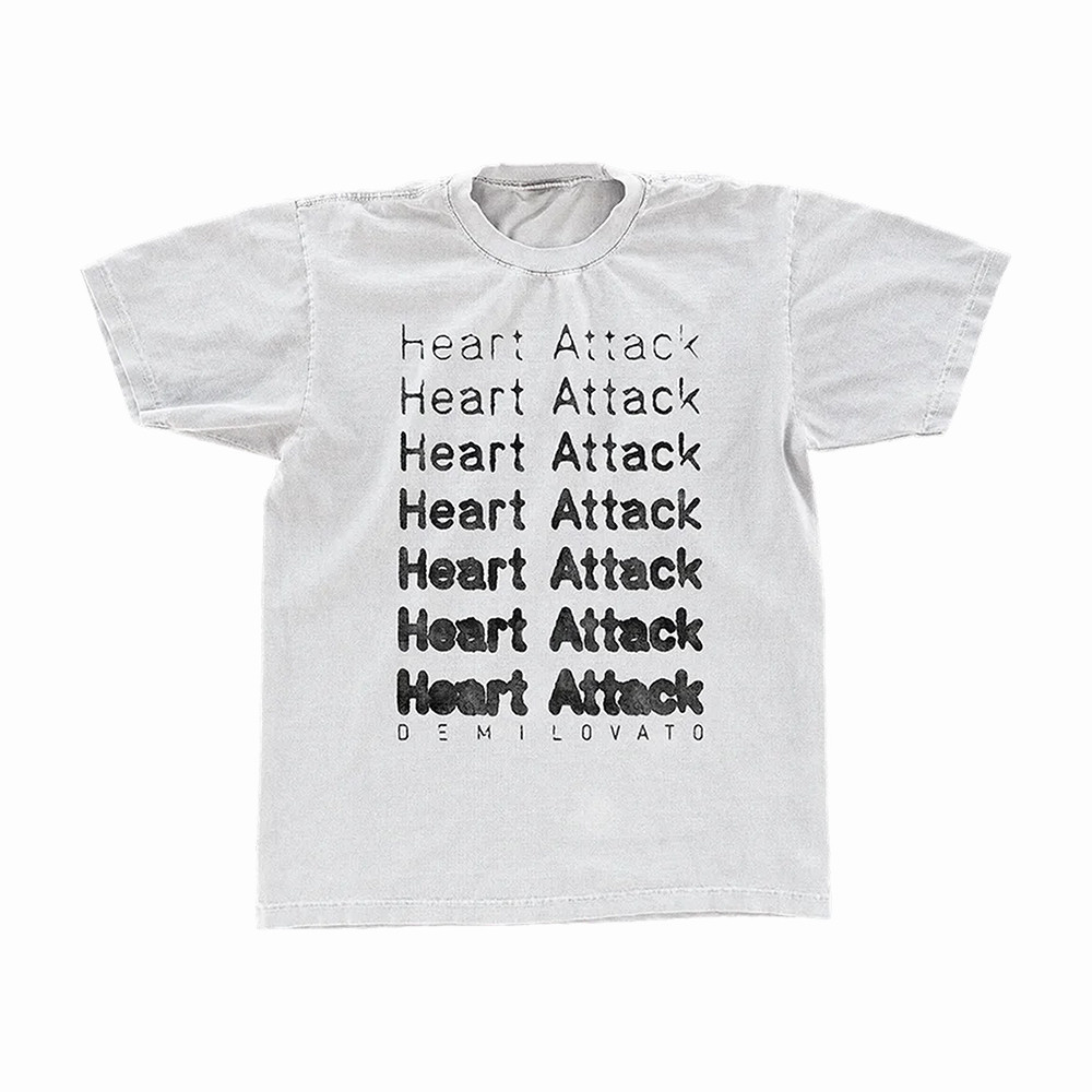 Heart Attack Anniversary Demi Lovato T-Shirt Music Concert Merch Best Gift For Demi Lovato Fans