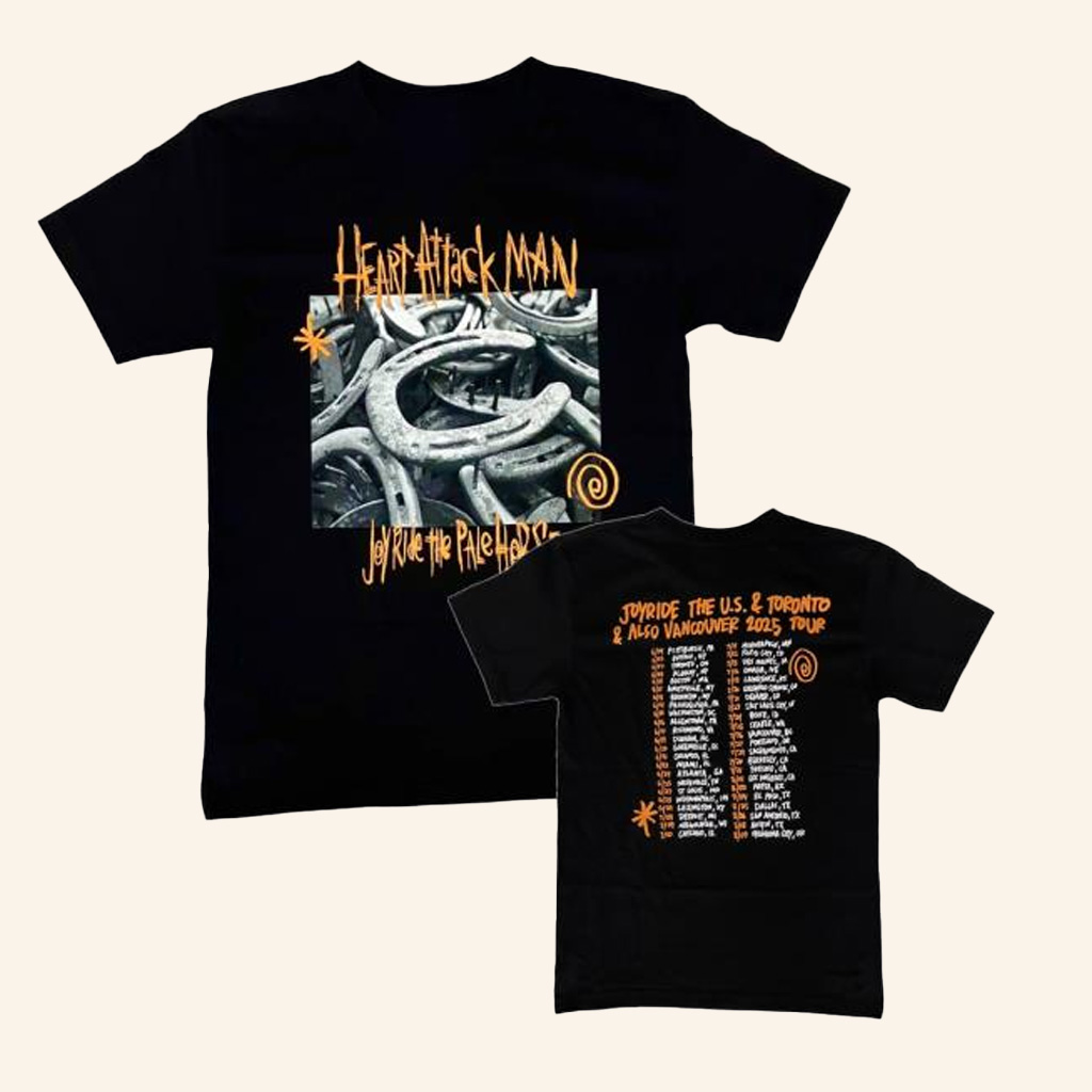 Heart Attack Man Merch Joyride The Pale Horse Tour T-Shirt Music Gift Ideas For Guys Heart Attack Man Merch Joyride The Pale Horse Tour T-Shirt Music Gift Ideas For Guys