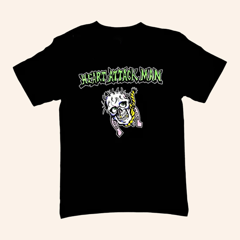 Heart Attack Man  Merch Skull Noose T-Shirt Gifts For Father Heart Attack Man  Merch Skull Noose T-Shirt Gifts For Father