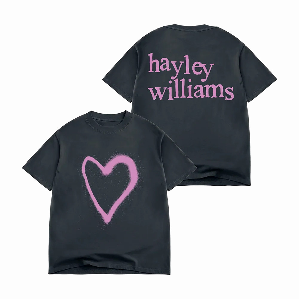 Heart Paint Hayley Williams T-Shirt Hayley Williams Clothes Best Gift For Friends
