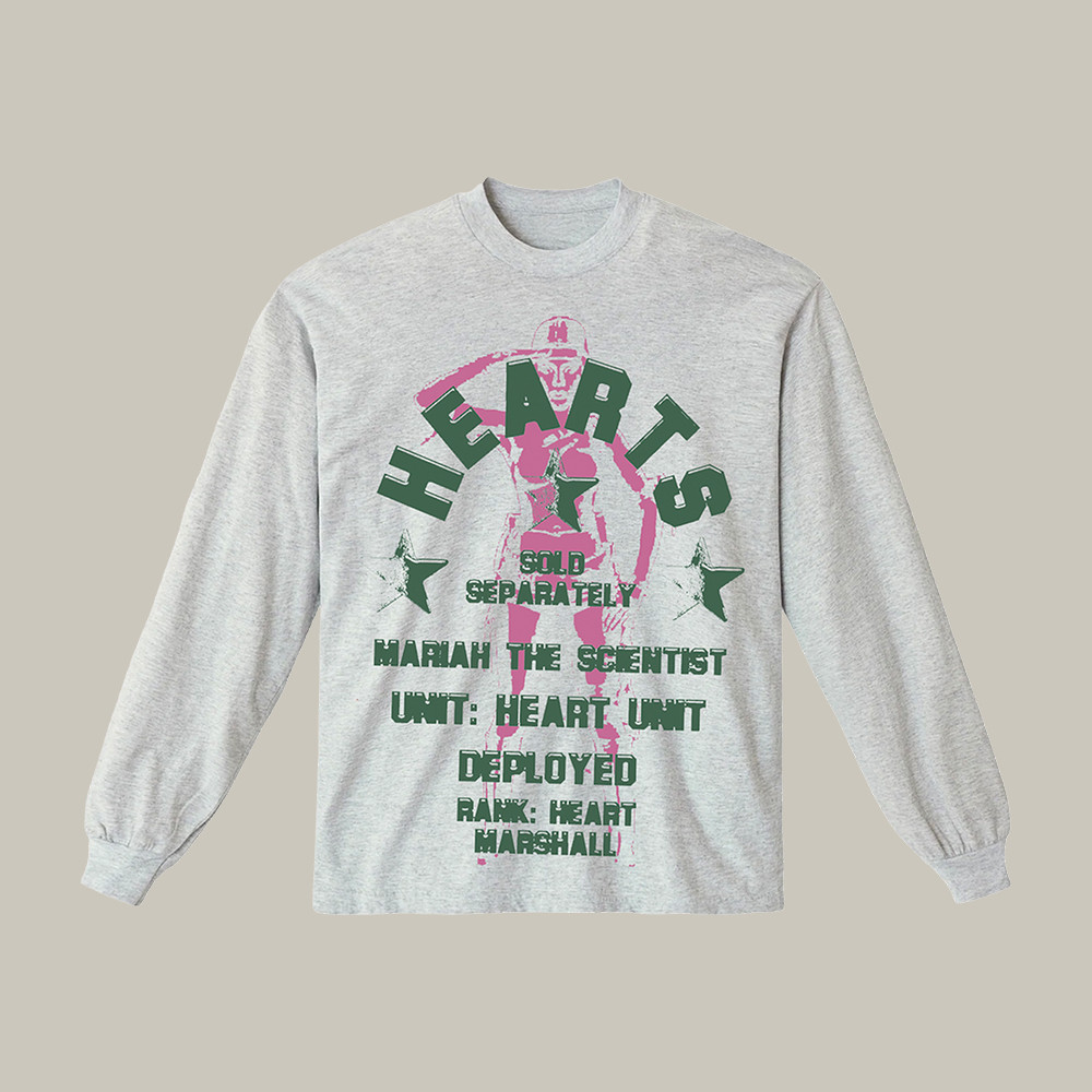 Hearts Emblem Mariah The Scientist Long Sleeve Shirt Music Fan Apparel Mother's Day Gift Idea