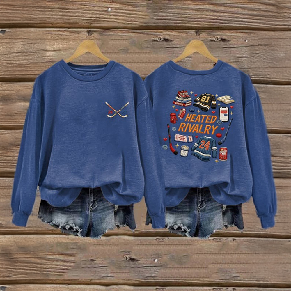 Heated Rivalry Game Chargers 24 81 Sweatshirt Heated Rivalry Apparel Good Gift For Her