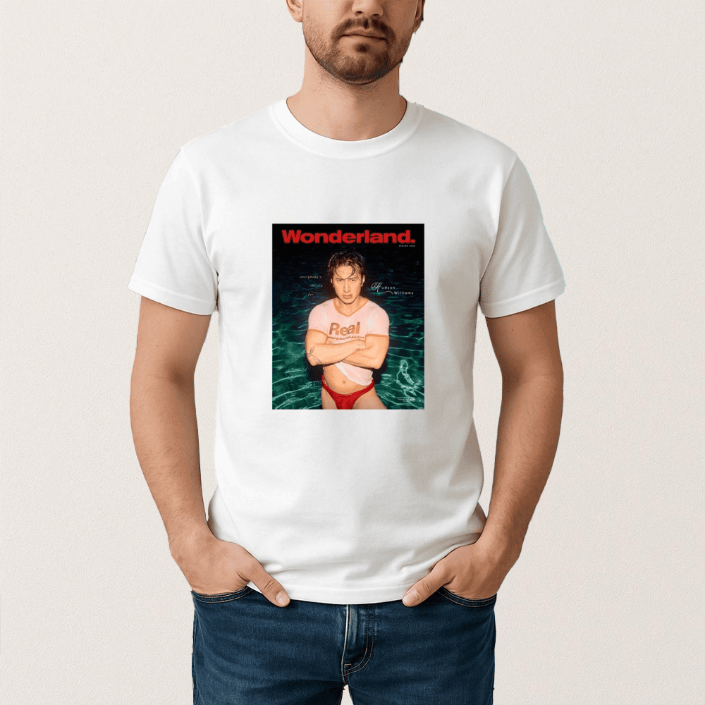 Heated Rivalry Hudson Williams Wonderland Magazine Spring 2026 T-Shirt LGBTQ Drama Shirt Fan Gift