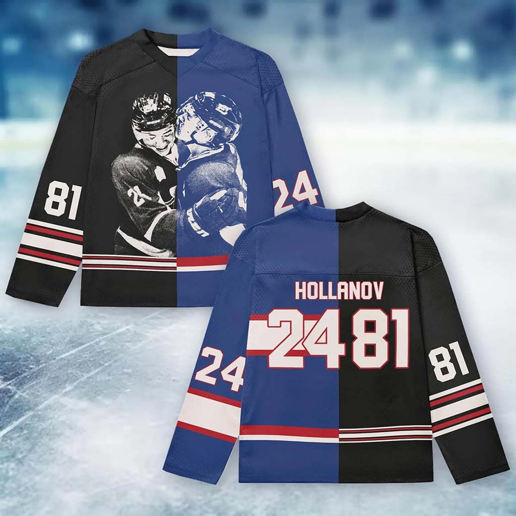 Heated Rivalry Ilya Rozanov Shane Hollander Hollanov Hockey Jersey Heated Rivalry Merch