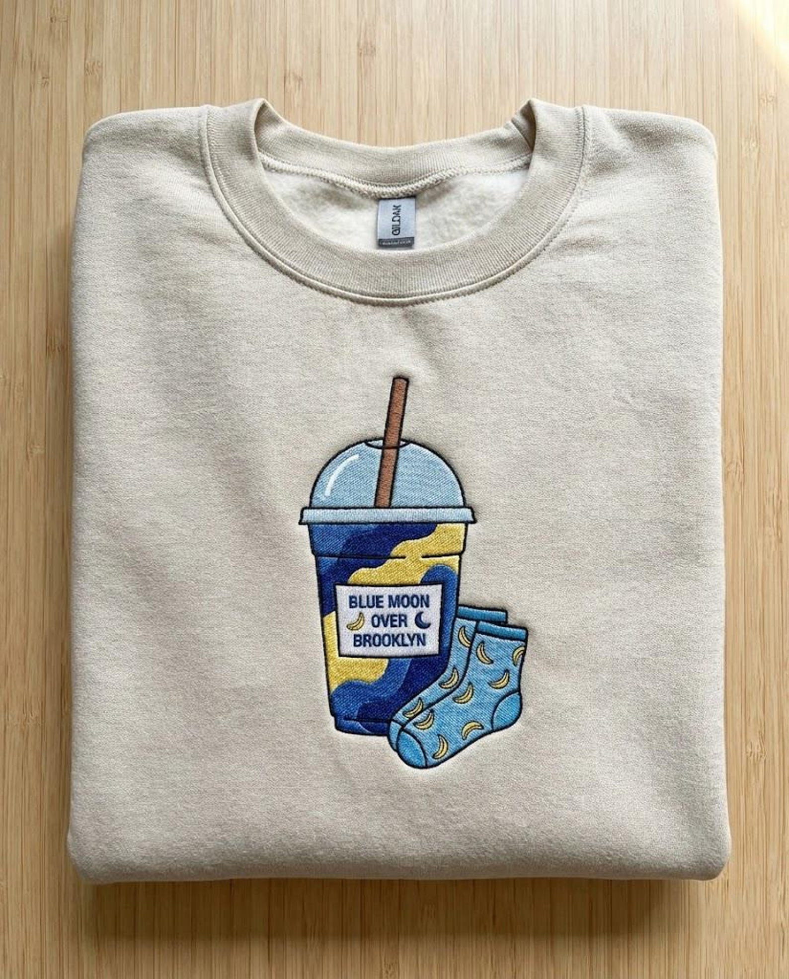 Heated Rivalry Merch Blue Moon Over Brooklyn Embroidered Sweatshirt Heated Rivalry Team Shirt Heated Rivalry Merch Blue Moon Over Brooklyn Embroidered Sweatshirt Heated Rivalry Team Shirt