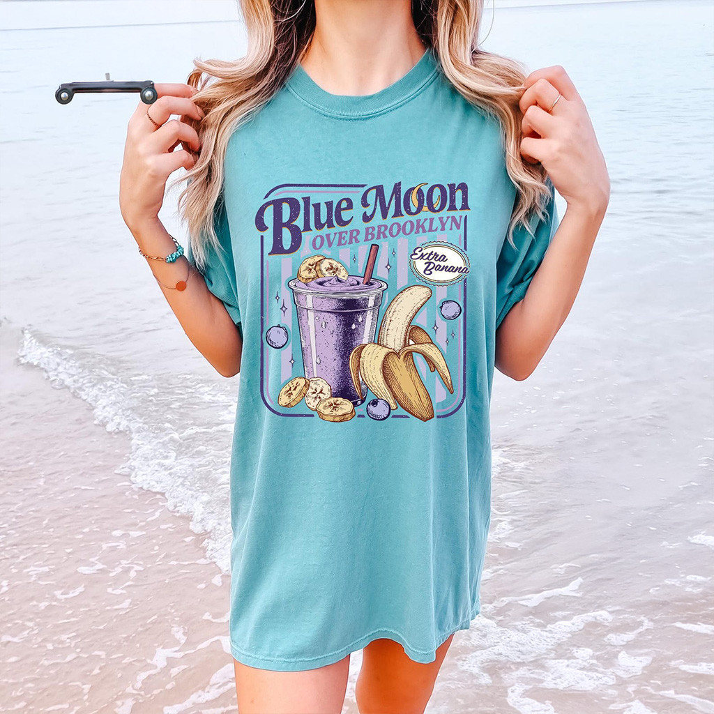 Heated Rivalry Merch Blue Moon Over Brooklyn Shirt Heated Rivalry Extra Banana Smoothie T-Shirt Heated Rivalry Merch Blue Moon Over Brooklyn Shirt Heated Rivalry Extra Banana Smoothie T-Shirt