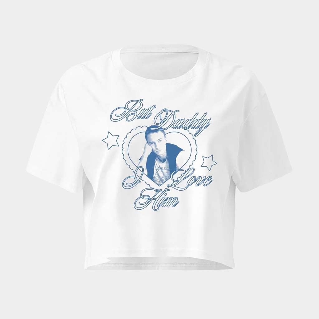 Heated Rivalry Merch Drew But Daddy I Love Him Cropped T-Shirt Heated Rivalry Shirt Her Gifts