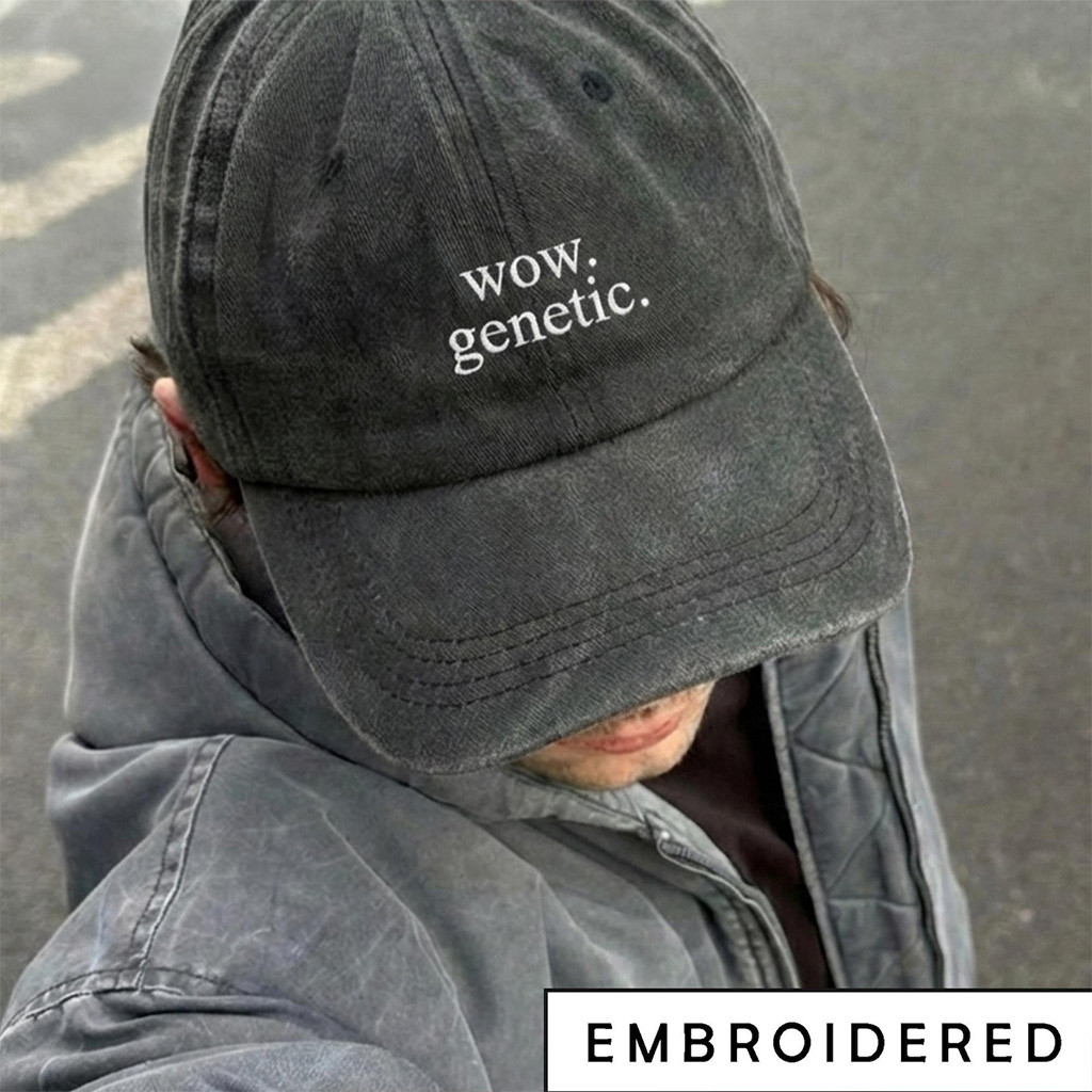 Heated Rivalry Merch Embroidered Wow Genetic Hat Hockey Romance Merch Heated Rivalry Hat