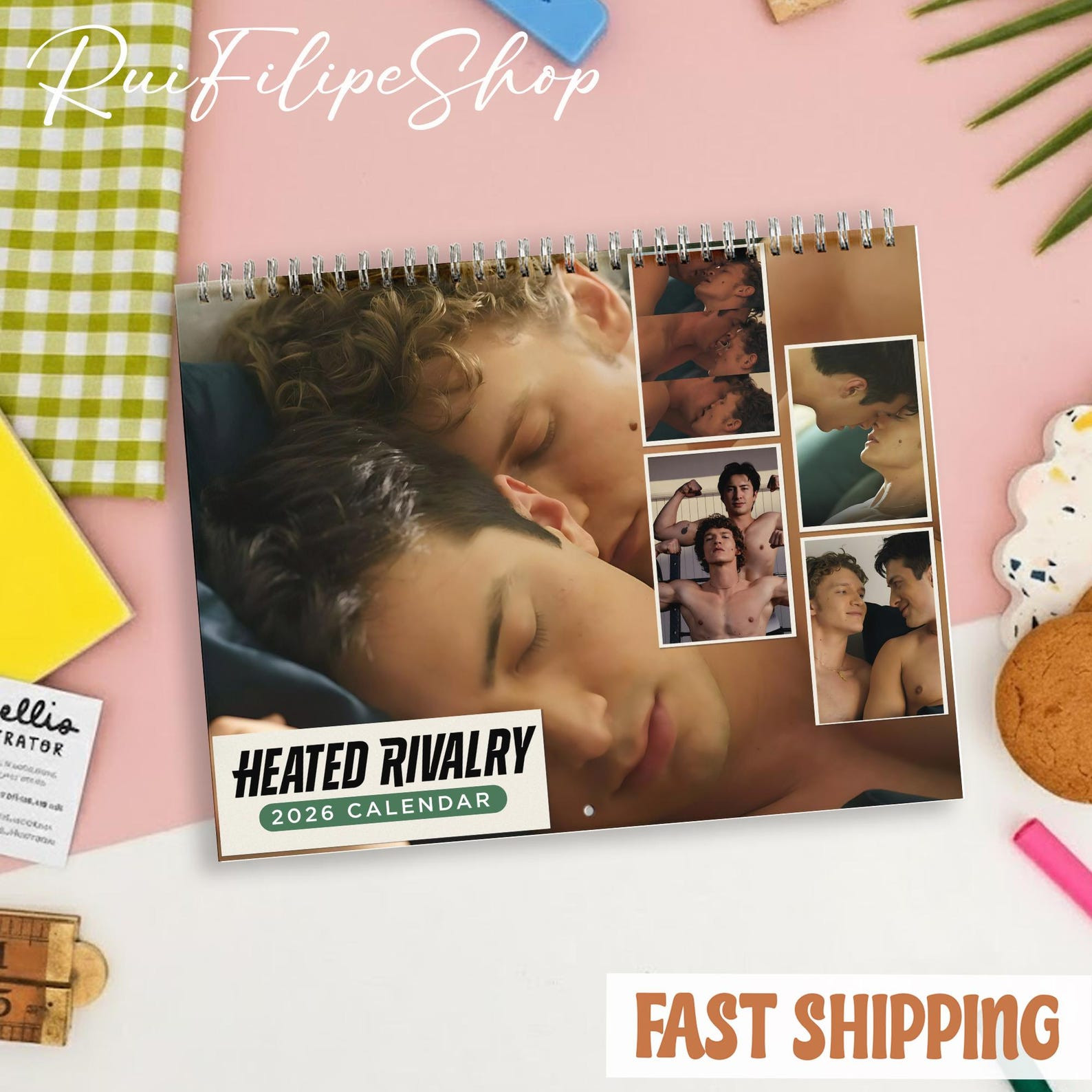 Heated Rivalry Merch Heated Rivalry Calendar 2026 New Year Room Decor Gifts For Fans