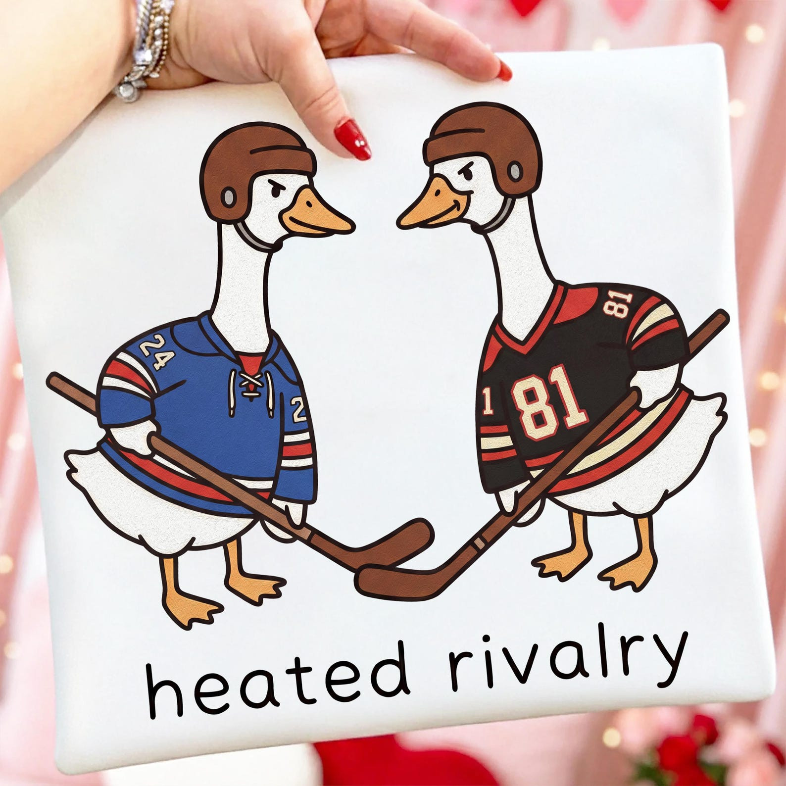 Heated Rivalry Merch Heated Rivalry Goose T-Shirt Hockey Romance Hollander Ilya Rozanov Shirt