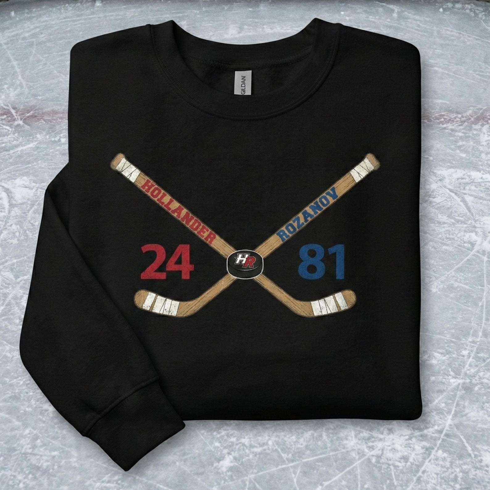 Heated Rivalry Merch Heated Rivalry Hockey Crewneck Hollander Rozanov Sweatshirt Fan Gifts