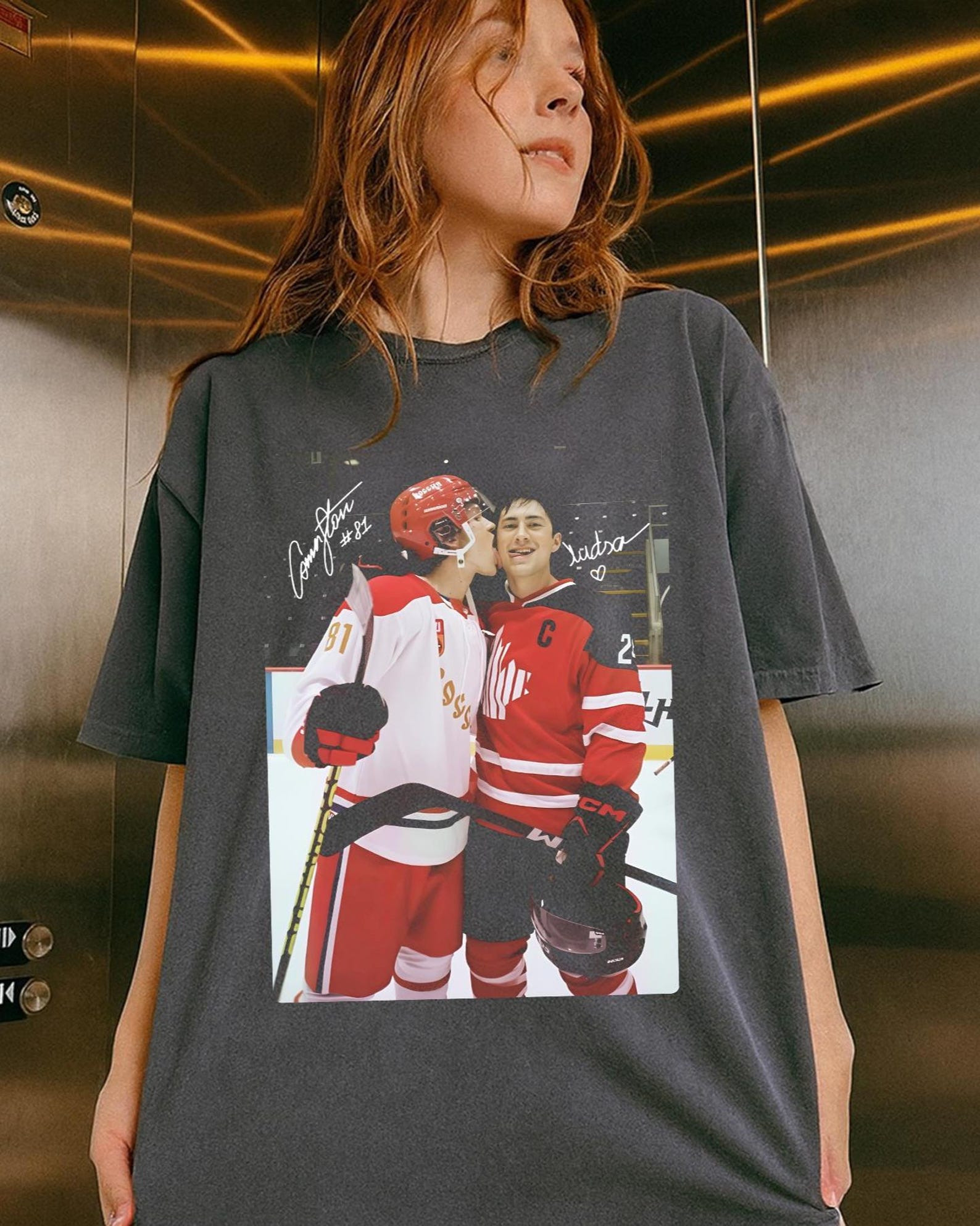 Heated Rivalry Merch Heated Rivalry Hockey T-Shirt Birthday Gift For Sister