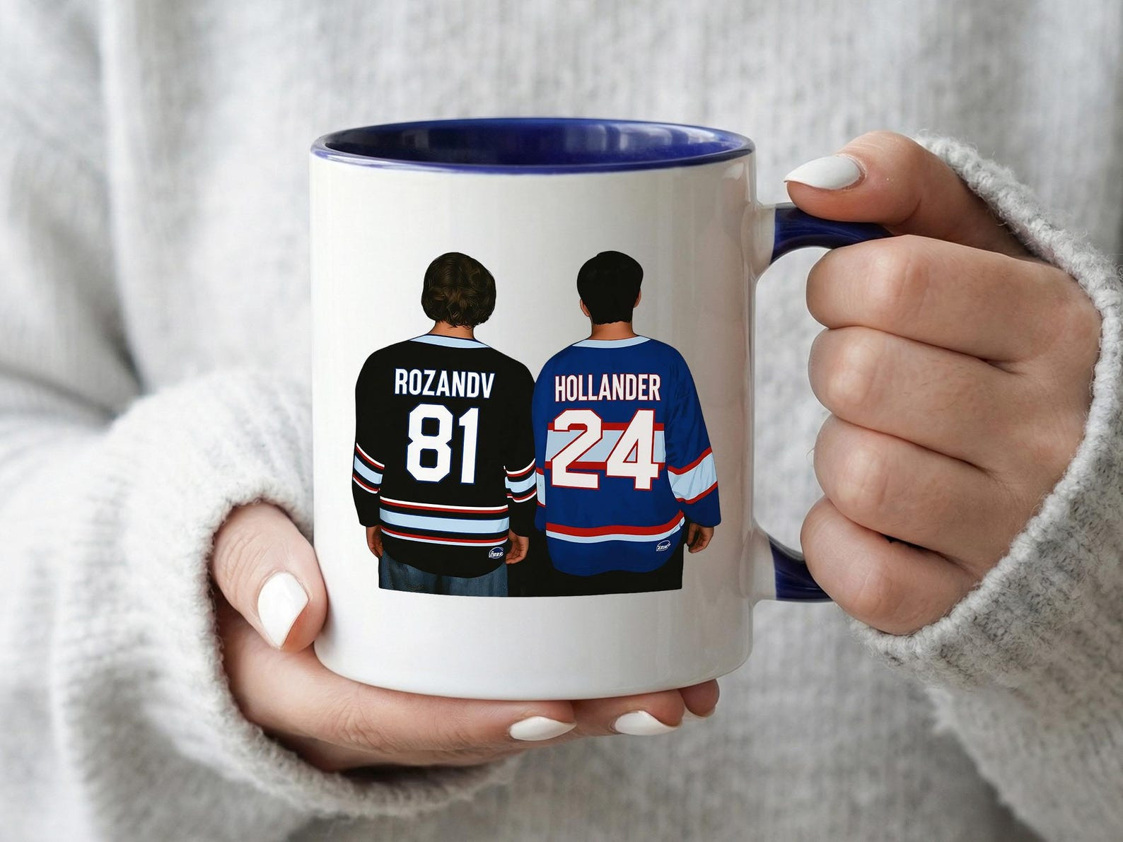 Heated Rivalry Merch Heated Rivalry Inspired Hollander Rozanov Mug Ilya And Shane Mug