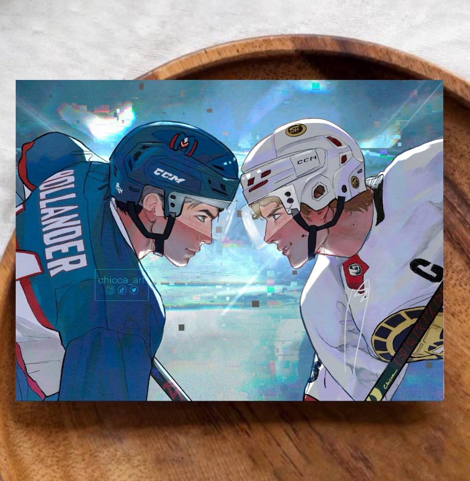 Heated Rivalry Merch Heated Rivalry Merch Rozanov And Hollander Poster Heated Rivalry Fan Gifts