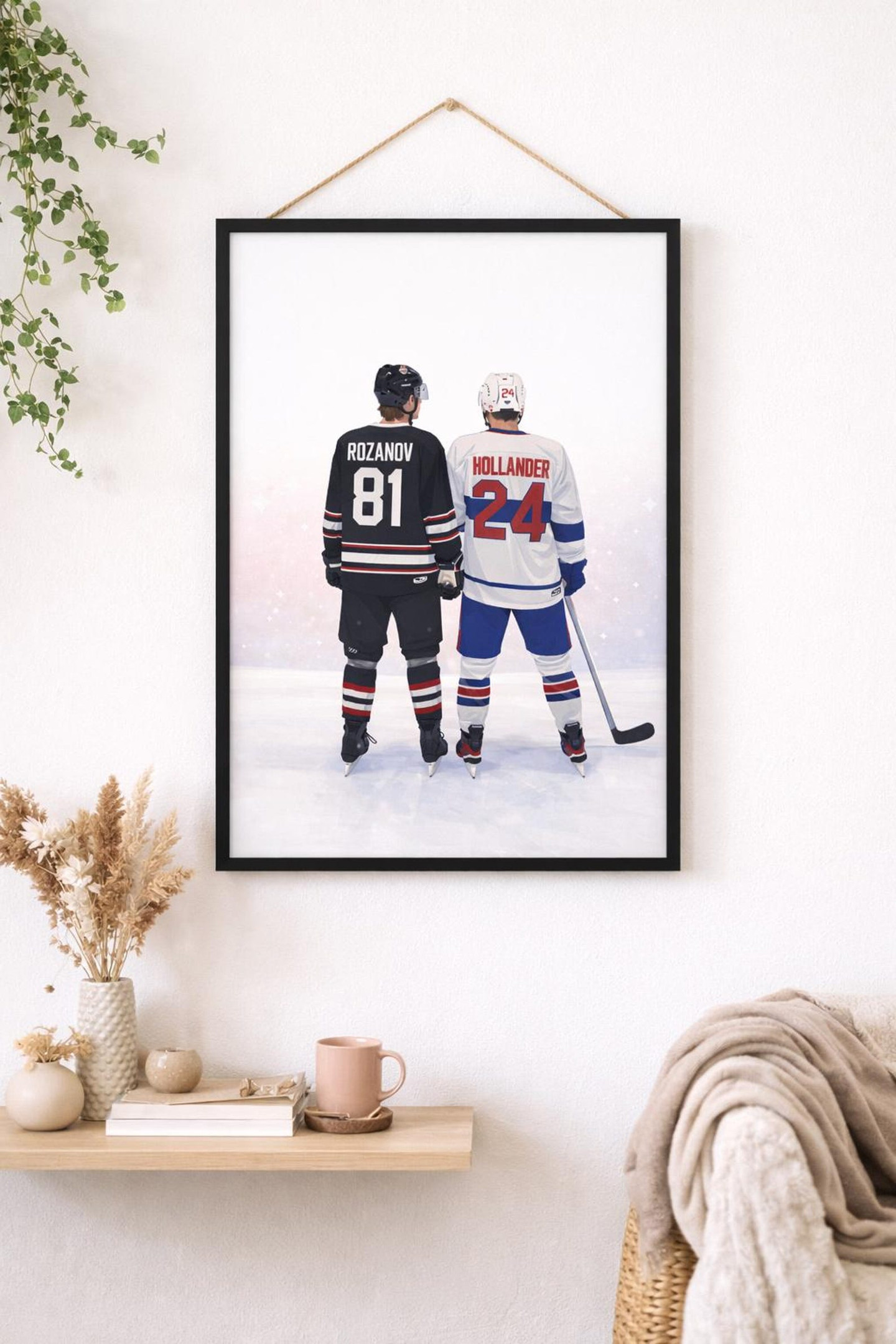 Heated Rivalry Merch Heated Rivalry Poster Shane Hollander And Ilya Rozanov Merchandise