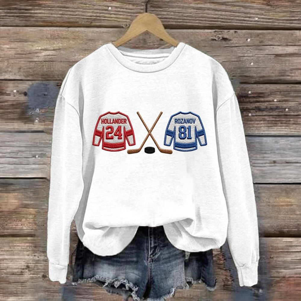 Heated Rivalry Merch Hockey Game Day Sweatshirt Heated Rivalry Sweatshirt Gifts For Teens