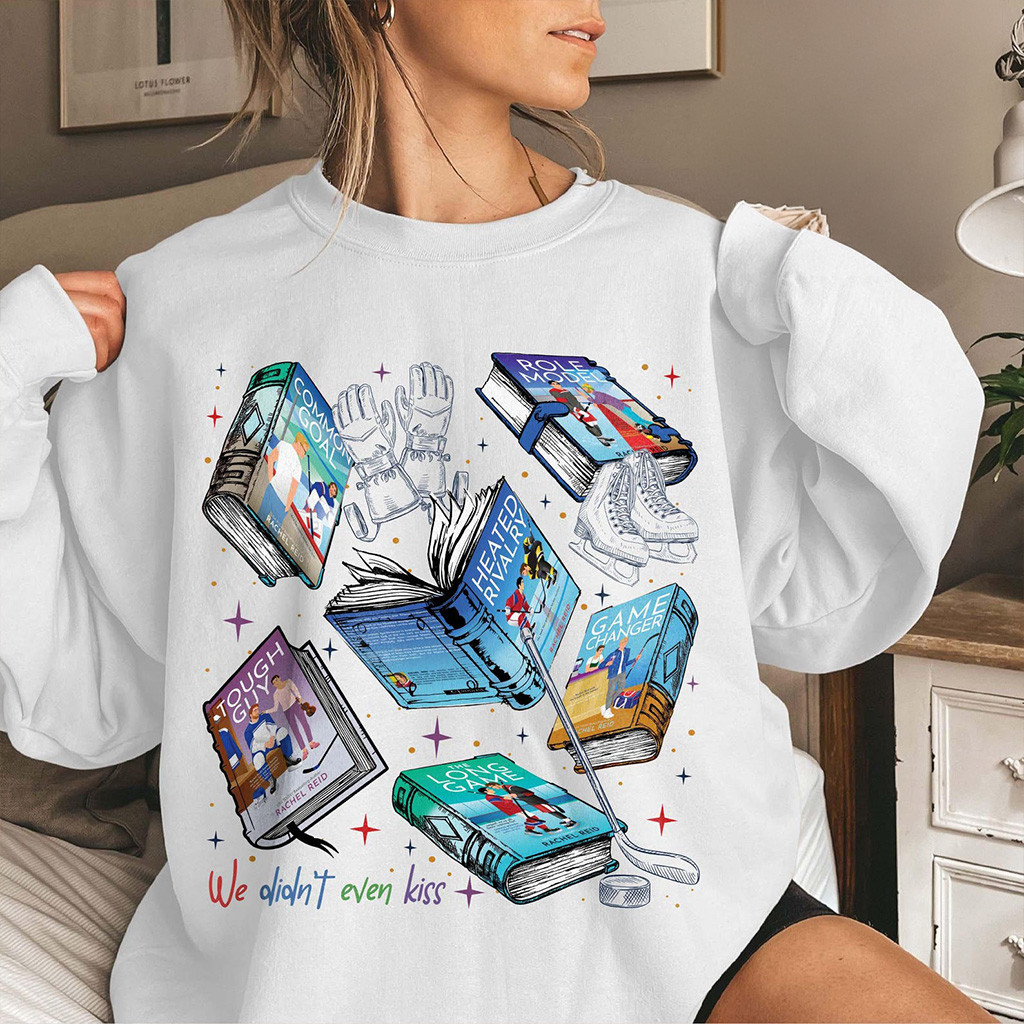 Heated Rivalry Merch Hockey Romance Book Club Sweatshirt Heated Rivalry Sweatshirt