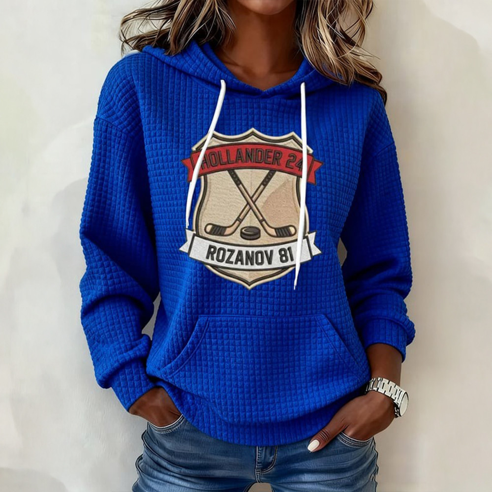 Heated Rivalry Merch Hockey Romance Hoodie Hollander 24 Rozanov 81 Heated Rivalry Apparel