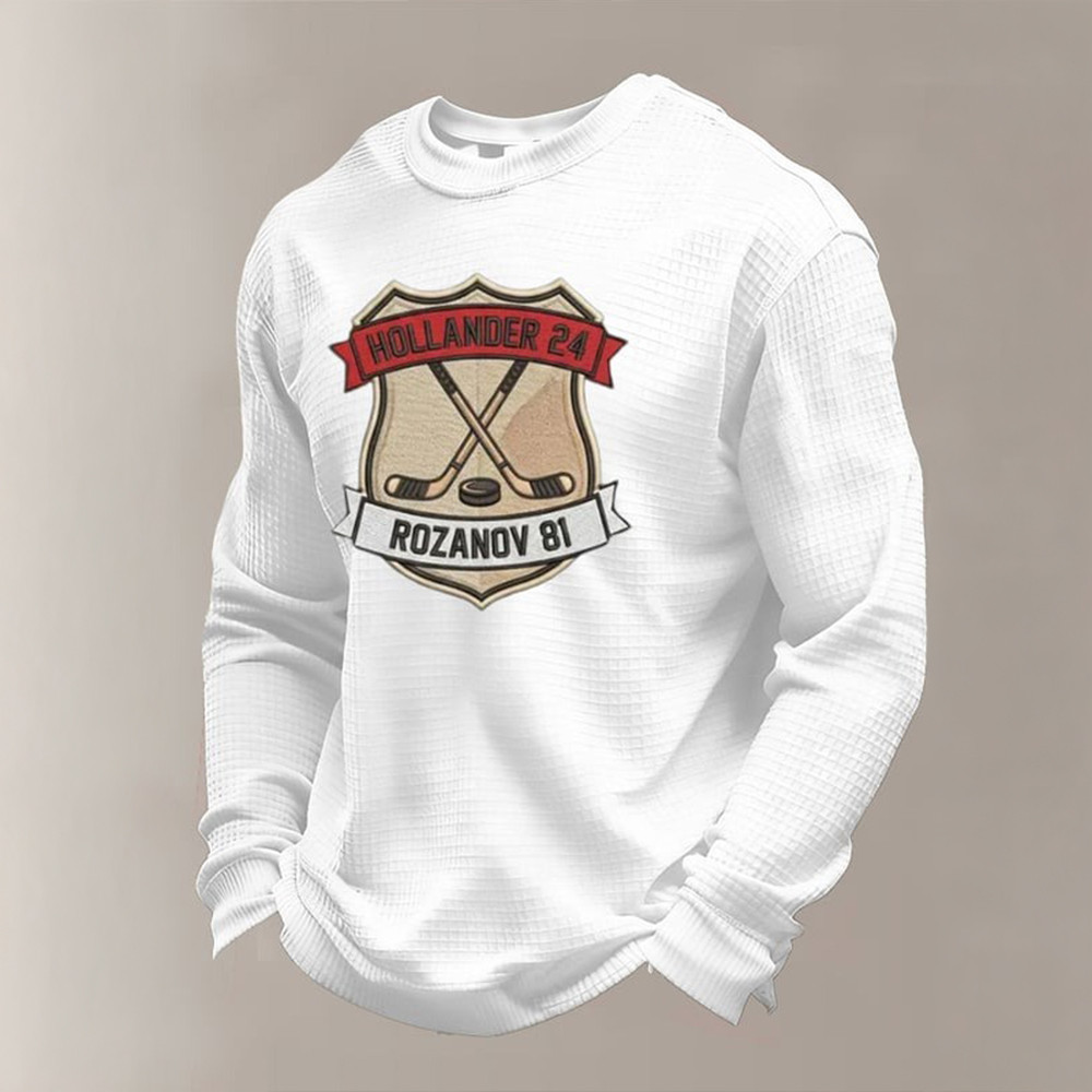 Heated Rivalry Merch Hollander 24 Rozanov 81 Long Sleeve Shirt Heated Rivalry Apparel