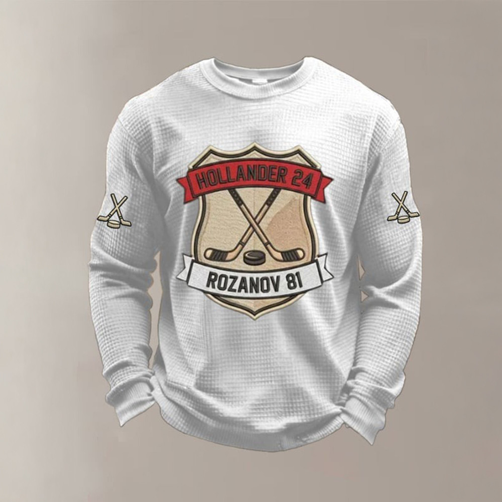 Heated Rivalry Merch Hollander 24 Rozanov 81 Long Sleeve Shirt Ice Hockey Apparel Gifts For Him