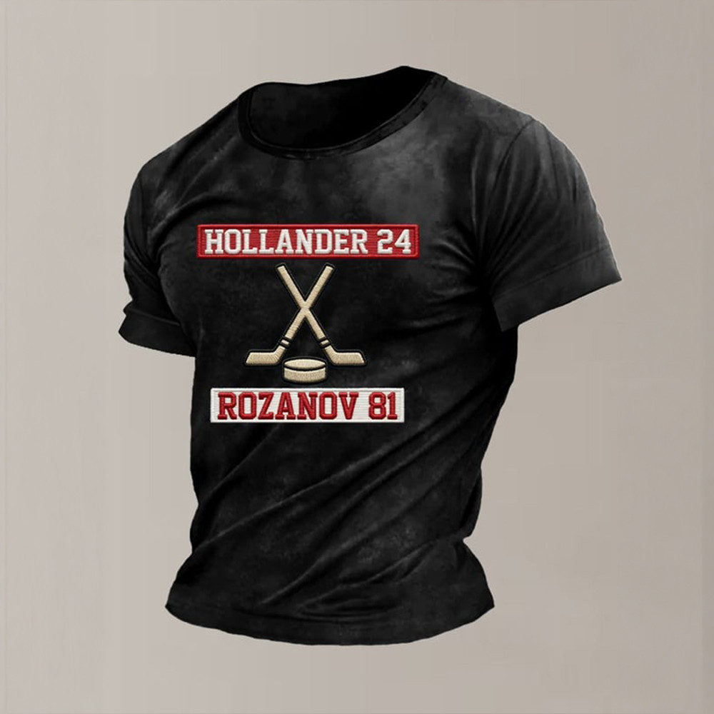 Heated Rivalry Merch Hollander 24 Rozanov 81 T-Shirt Game Day Clothes Heated Rivalry Fans