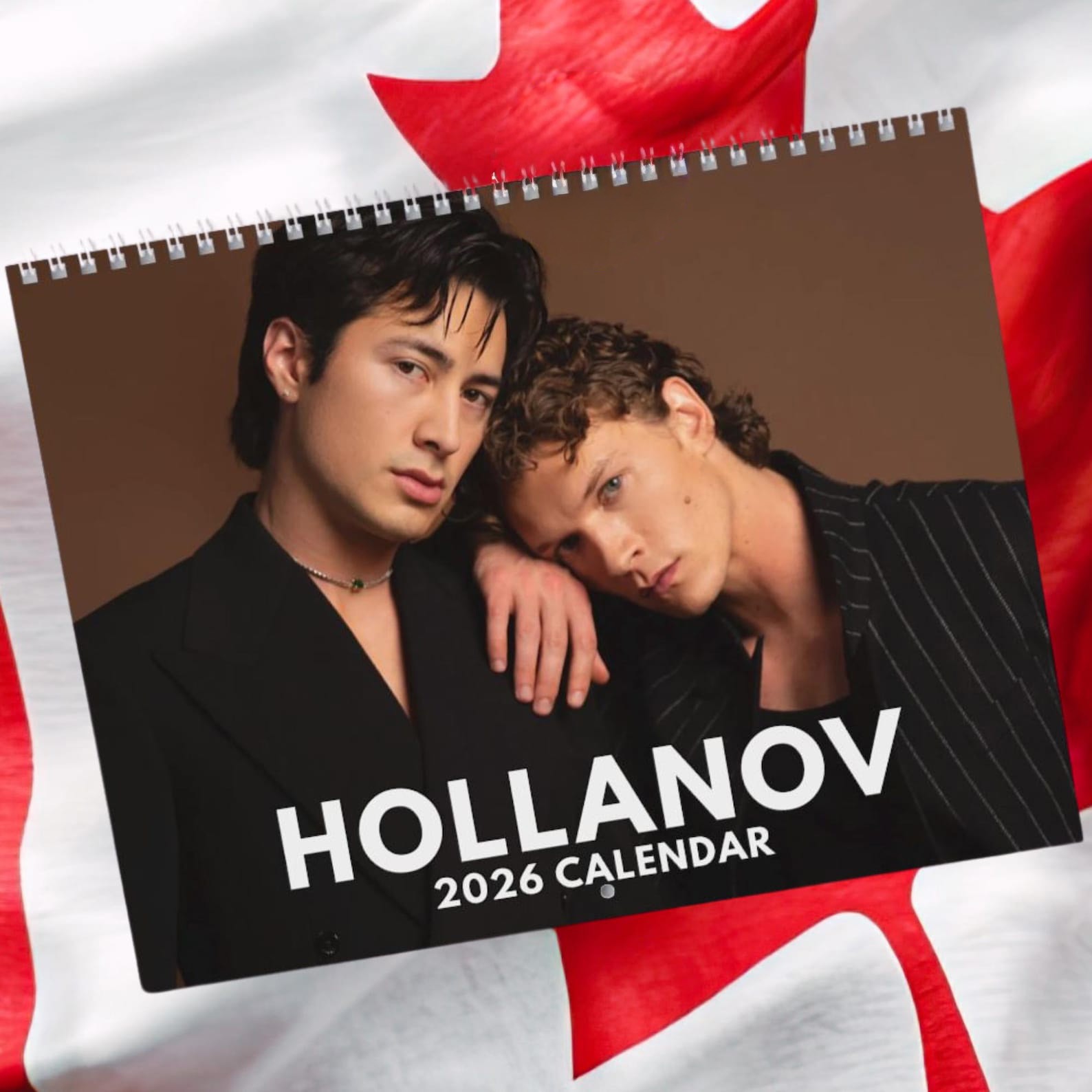 Heated Rivalry Merch Hollanov Heated Rivalry Calendar 2026 Hollander Rozanov Calendar For Fans