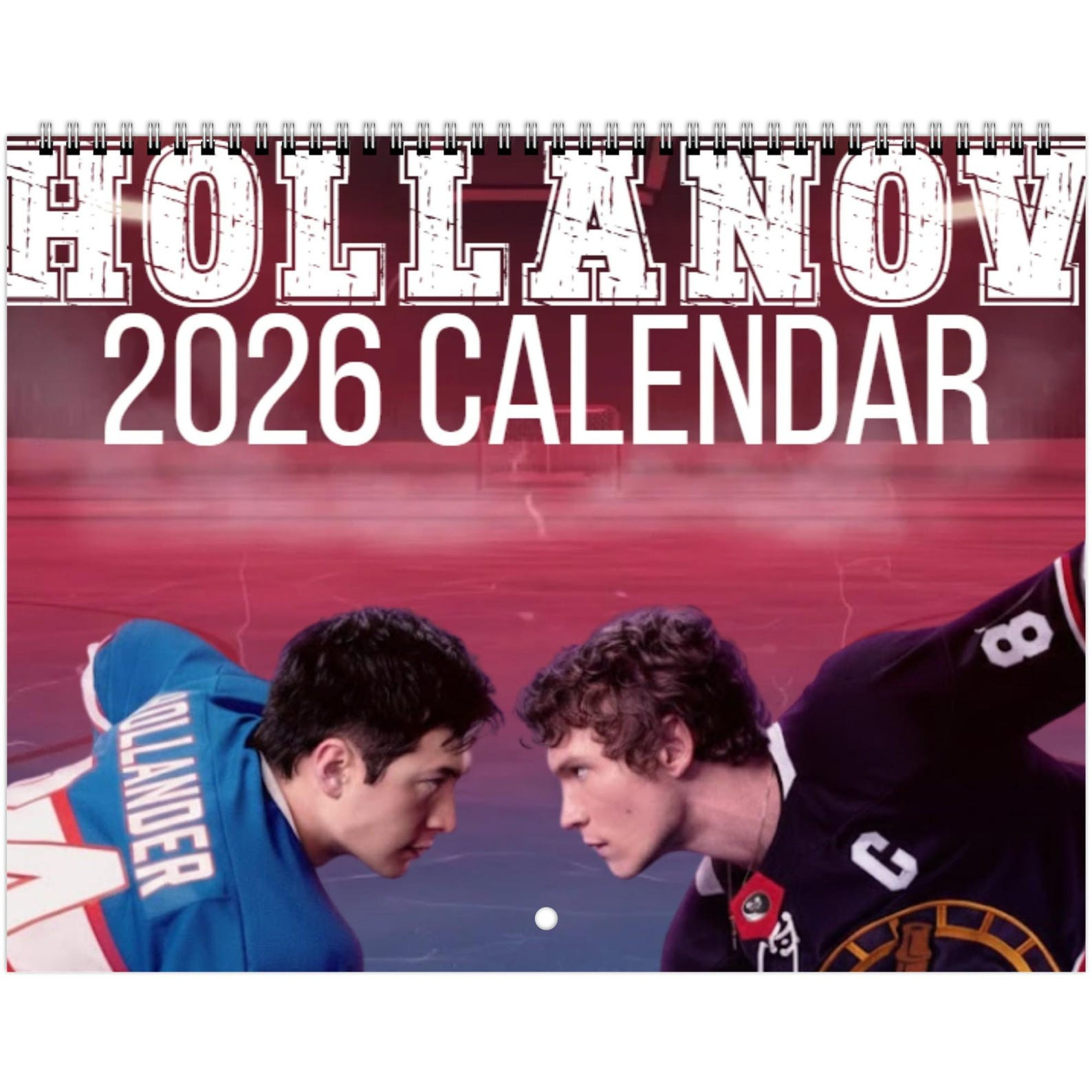 Heated Rivalry Merch Hollanov Heated Rivalry Calendar 2026 Hollander Rozanov LGBT Fan Gifts