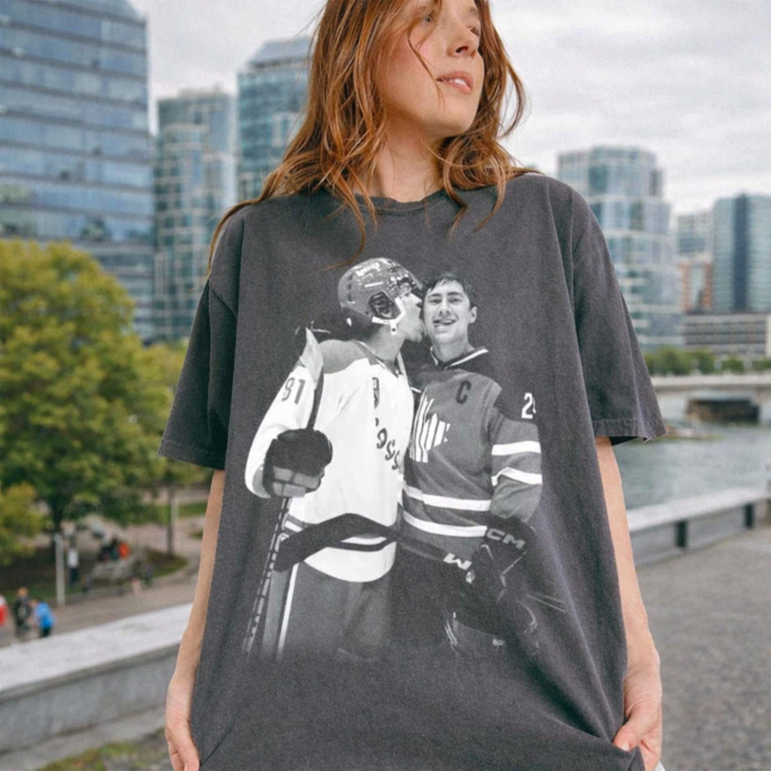 Heated Rivalry Merch Hollanov Shirt Hudson Williams Connor Storrie T-Shirt Gifts For Fans